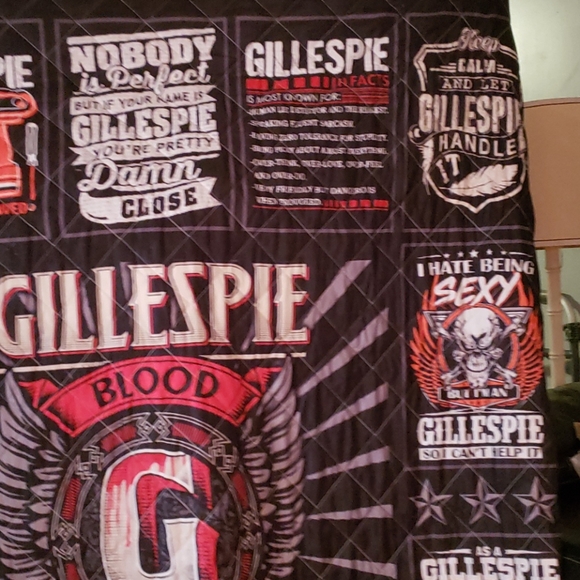 Team GILLESPIE SPREAD Queen AND 2 PILLOW SHAMS - Picture 3 of 12